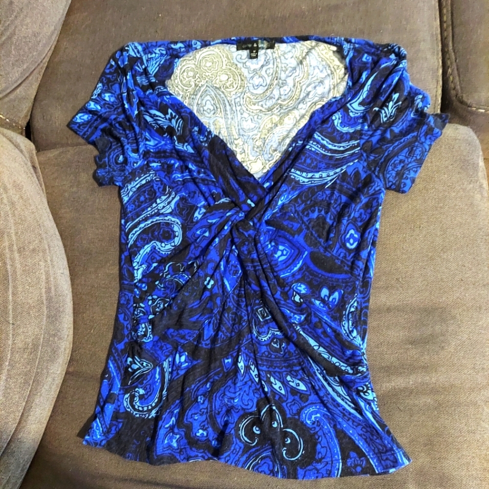 Casual blue shirt